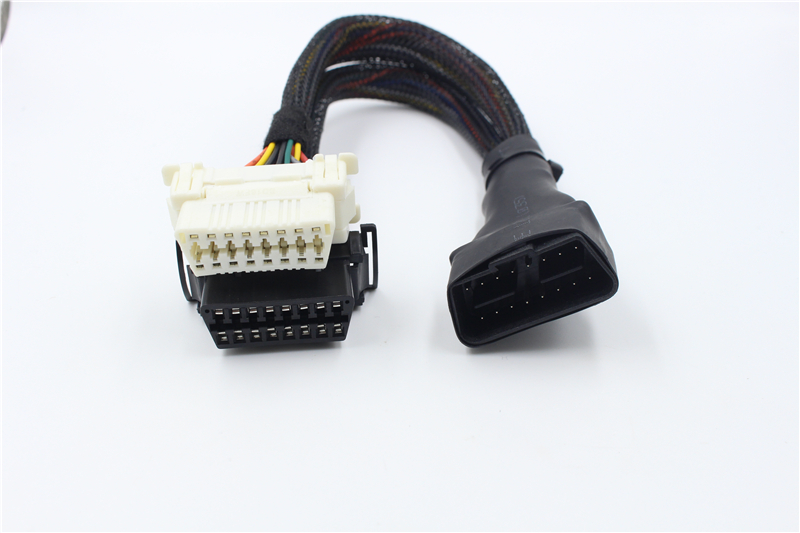 OBD2 extension cable 1 / 2 cable on board computer connector