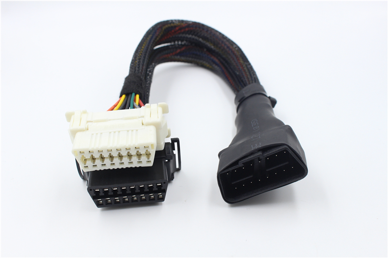 OBD2 extension cable 1 / 2 cable on board computer connector