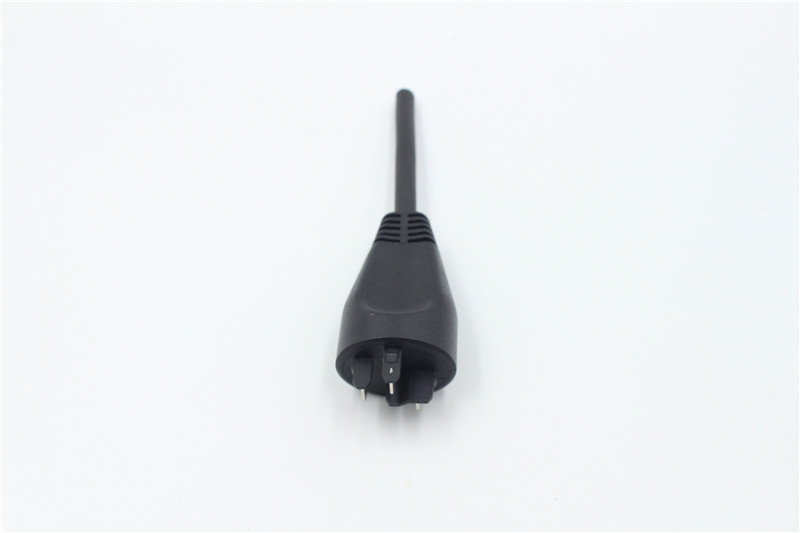 European 3-point plug cable European standard power cable triangle plug