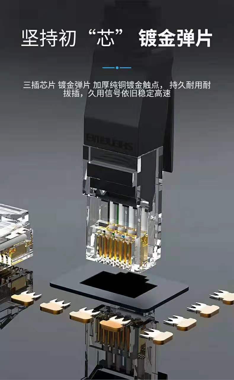 RJ45 plug CAT6 CAT7 connector