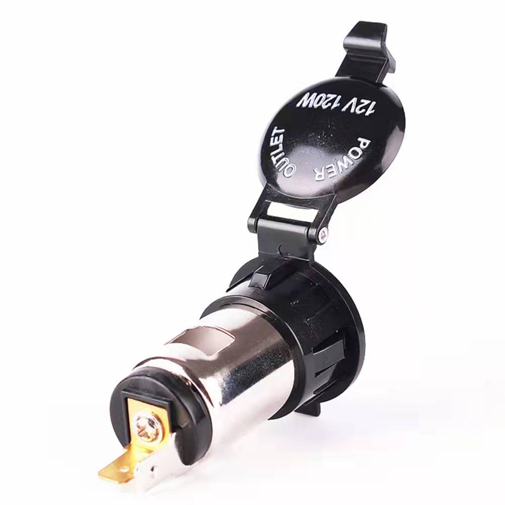 On board waterproof USB cigarette lighter 12V 120W connector